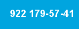 922 179-57-41 922 179-57-41